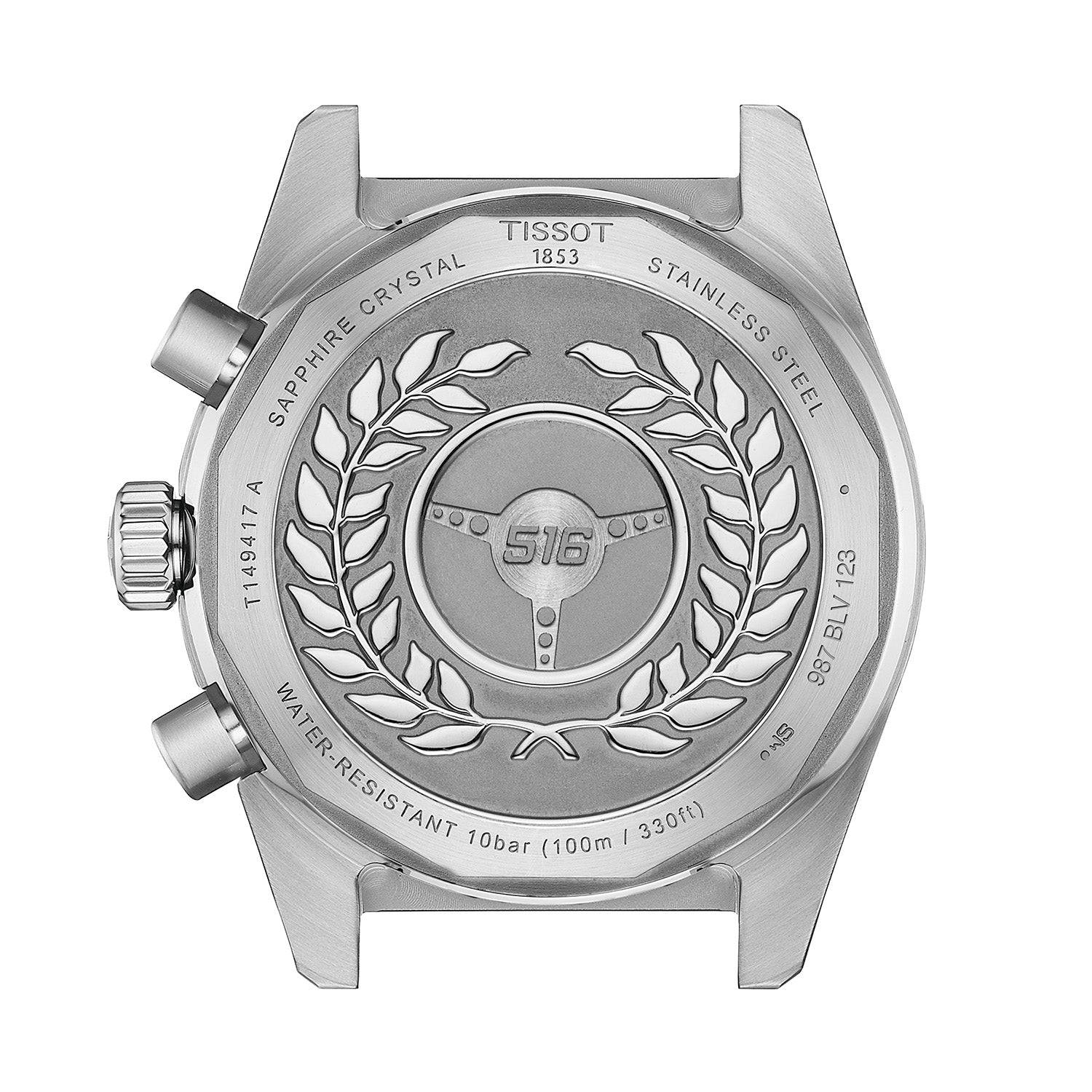 PR516 40mm Black Dial Two-Tone Bracelet Mens Chronograph Watch - Image 5