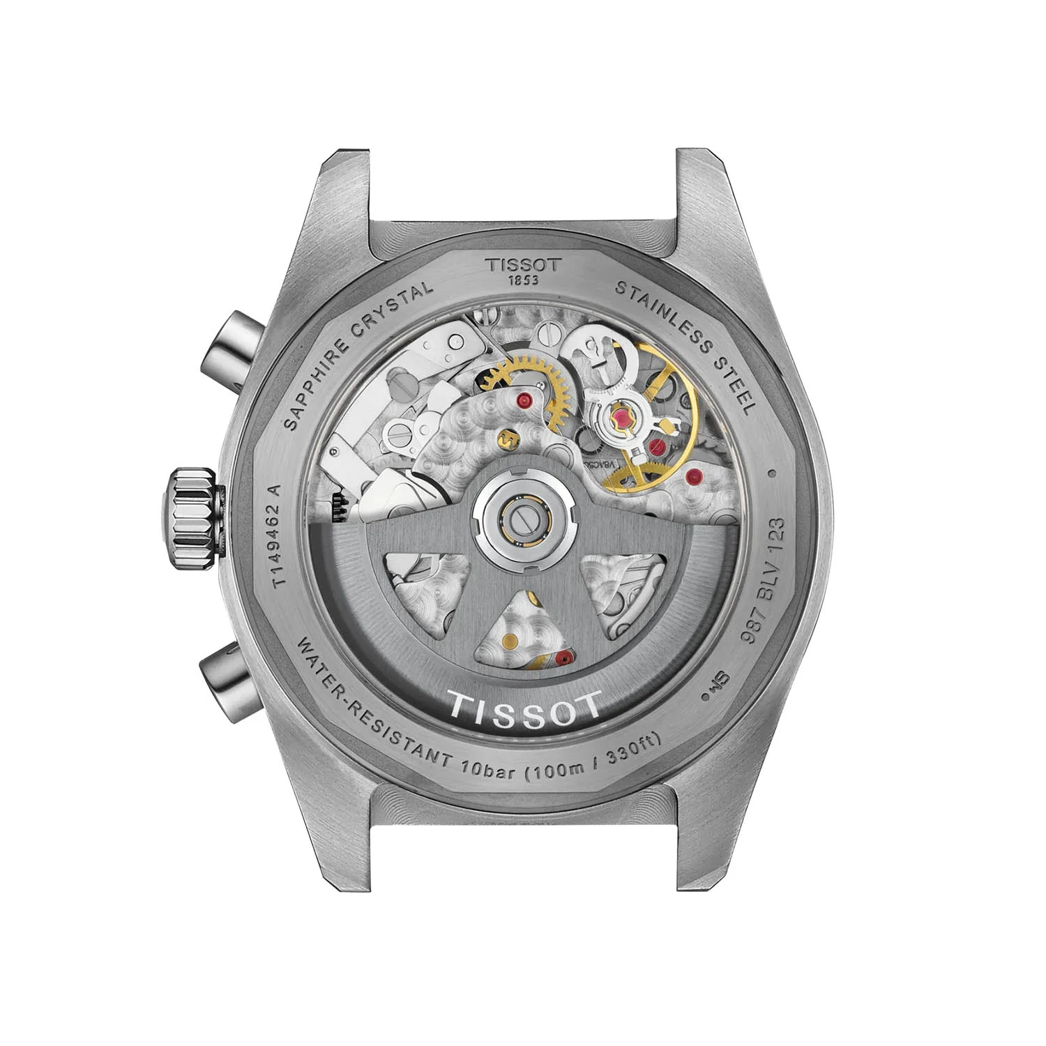 PR516 41mm White Dial Steel Bracelet Chronograph Automatic Watch - Image 7