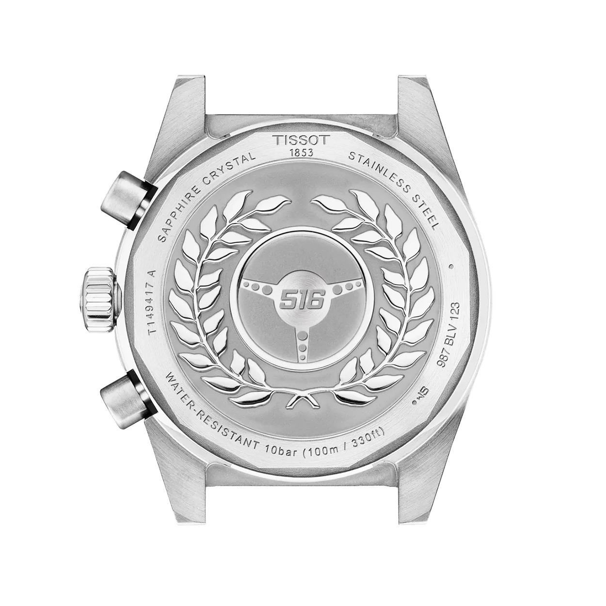 PR516 40mm Blue-Black Gradient Dial Steel Bracelet Chronograph Mens Watch - Image 4