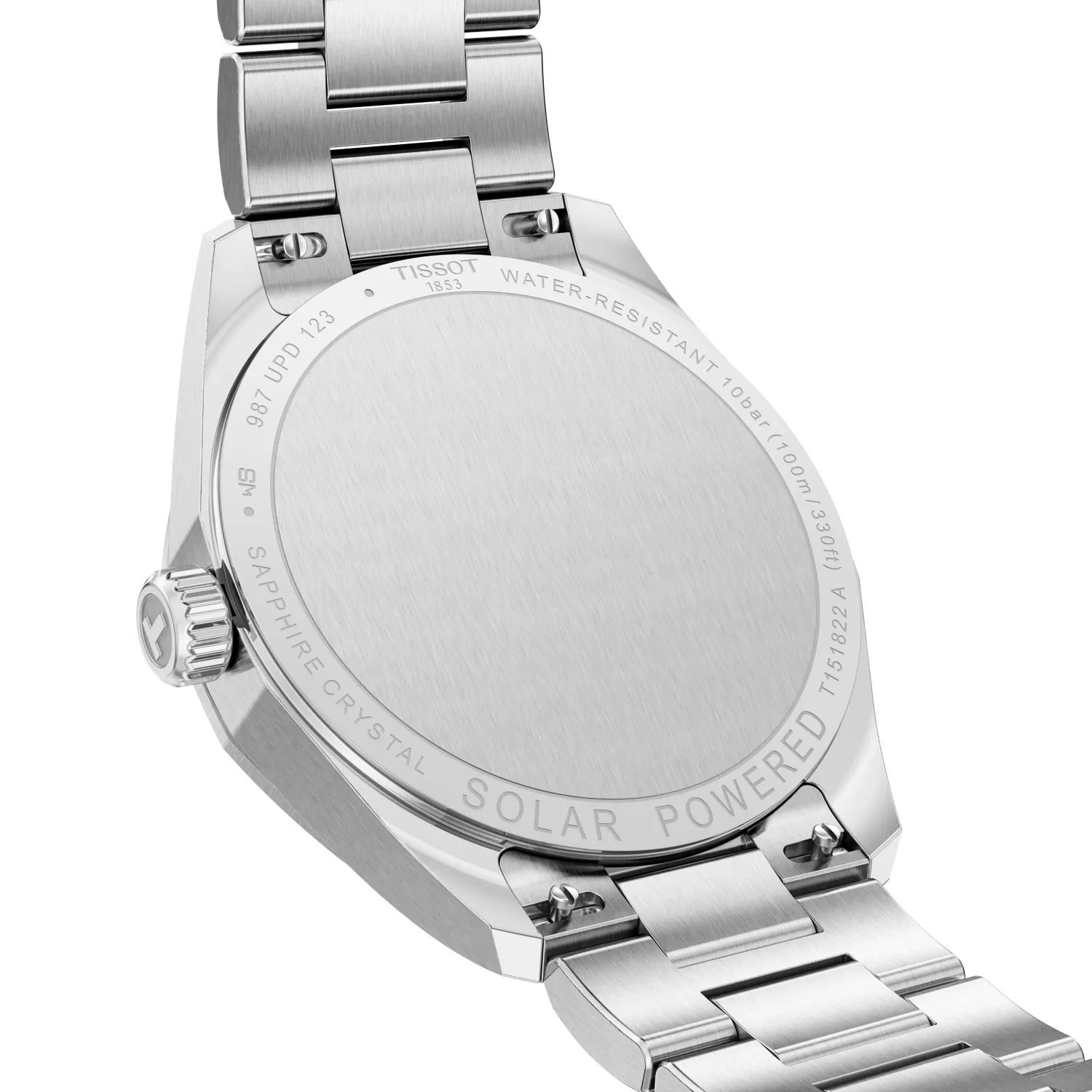 PRC 100 Solar 34mm Blue Dial Steel Bracelet Watch - Image 3