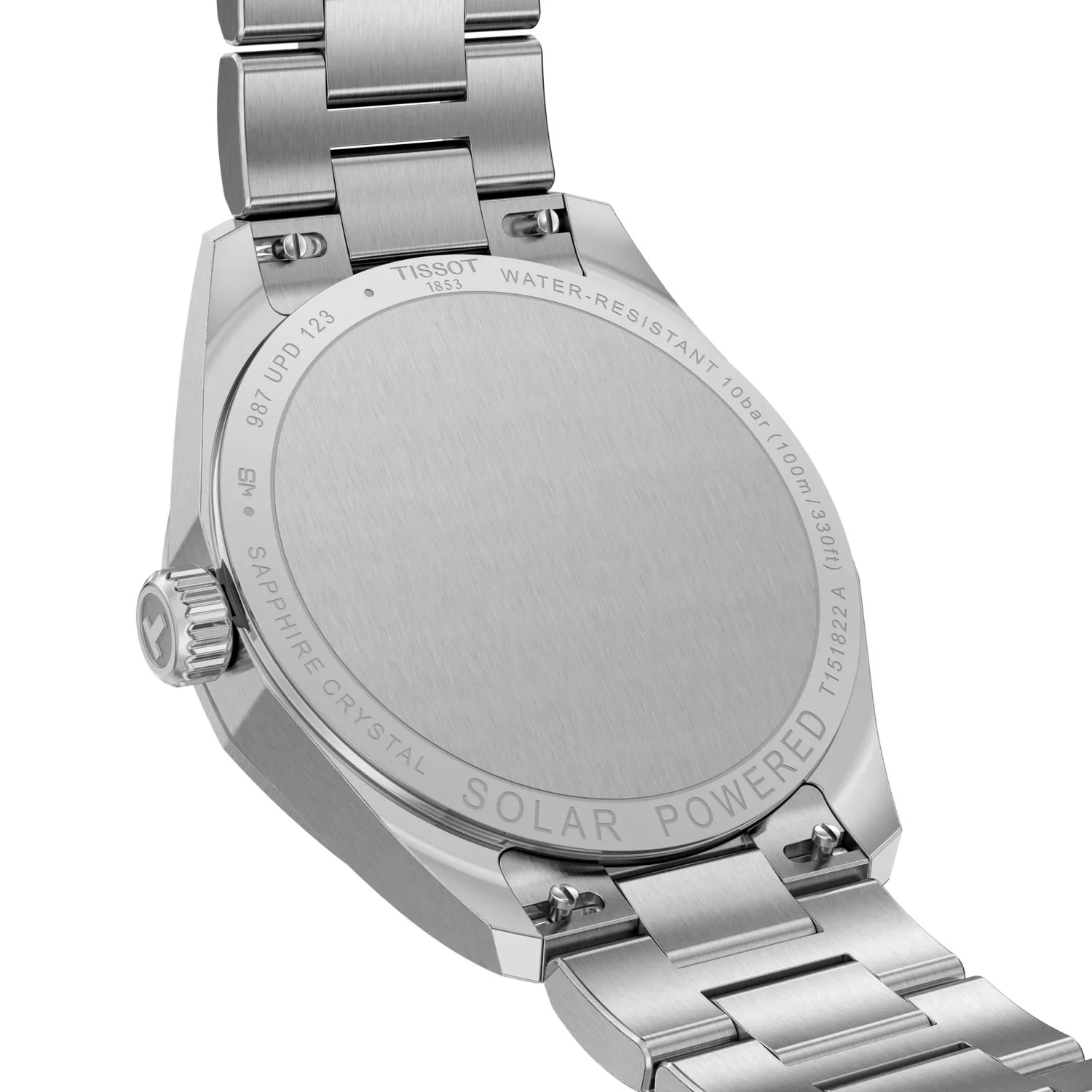 PRC 100 Solar 34mm Silver Dial Steel Bracelet Watch - Image 4