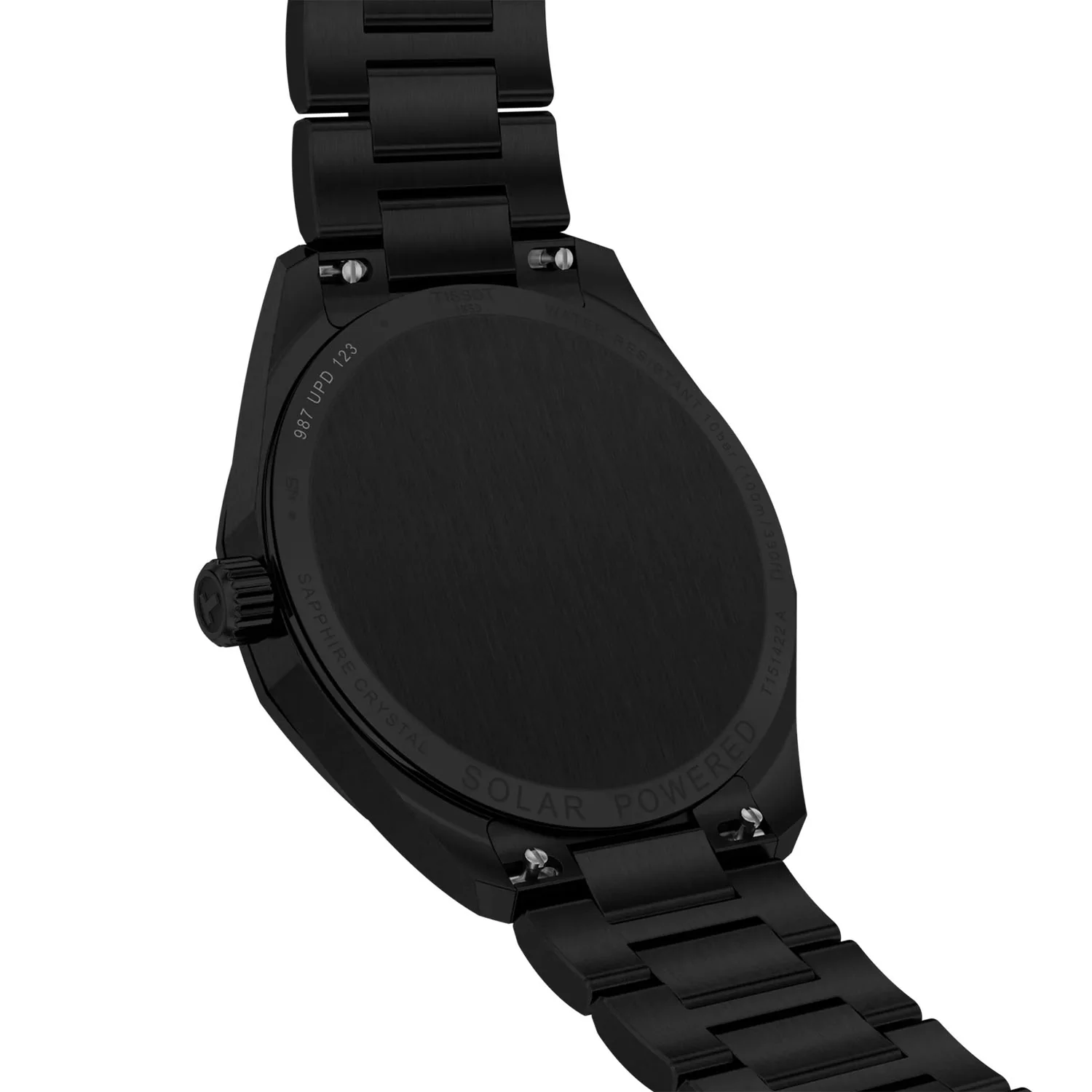 PRC 100 Solar 39mm Black PVD Bracelet Mens Watch - Image 5
