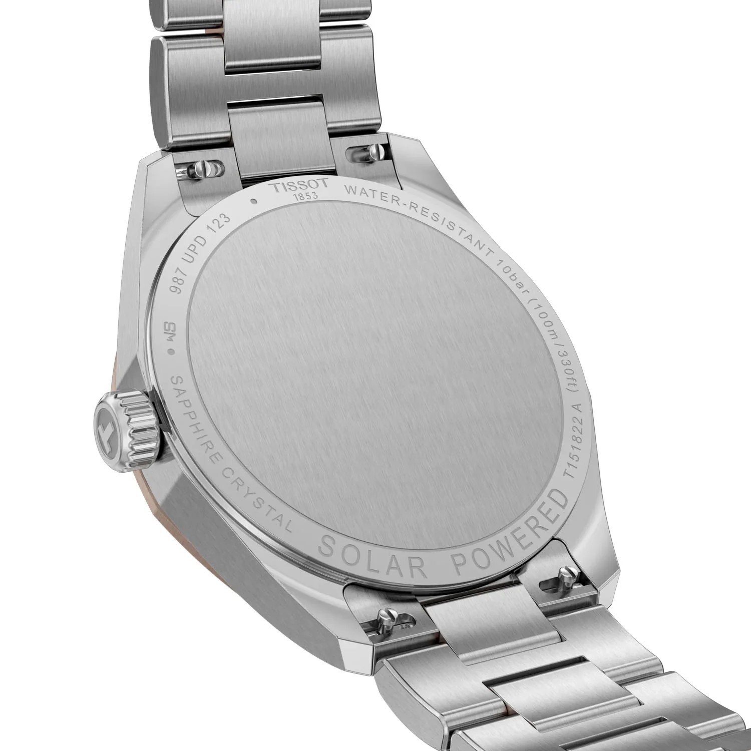 PRC 100 Solar 34mm Mother of Pearl Dial Two-Tone Bracelet Watch - Image 4