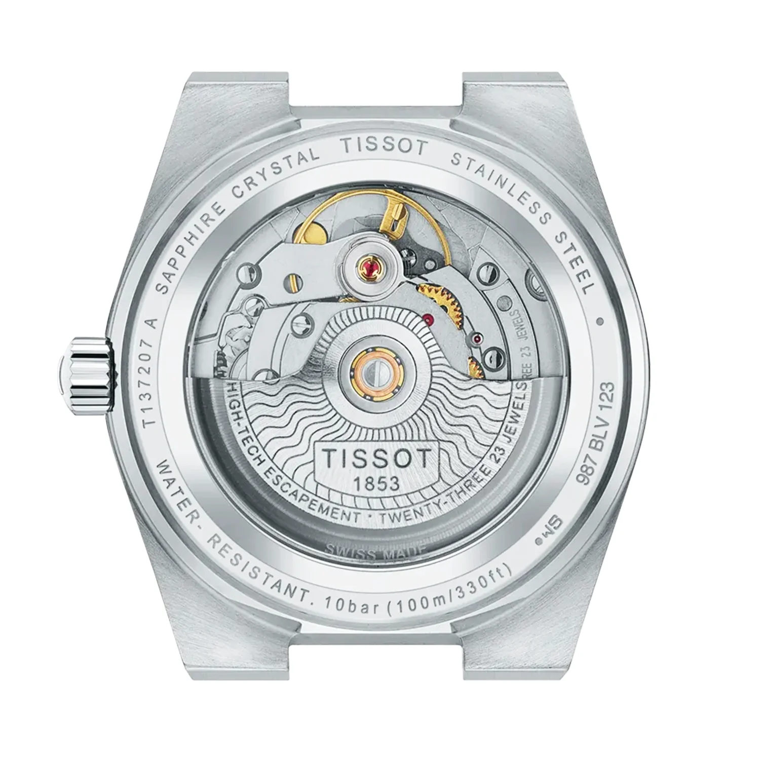 PRX 35mm Black Dial Steel Bracelet Automatic Watch - Image 5