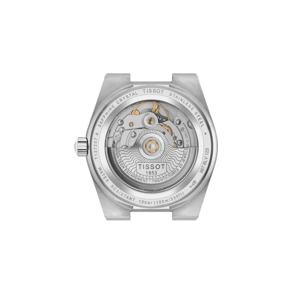PRX 35mm Dark Blue Dial Steel Bracelet Automatic Watch - Image 5