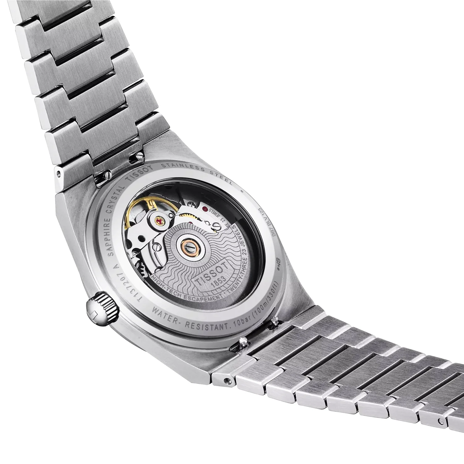 PRX 35mm Green Dial Steel Bracelet Automatic Watch - Image 4