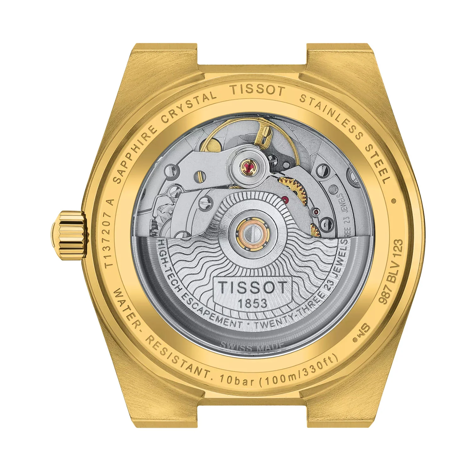 PRX 35mm Yellow Gold PVD Bracelet Automatic Watch - Image 5