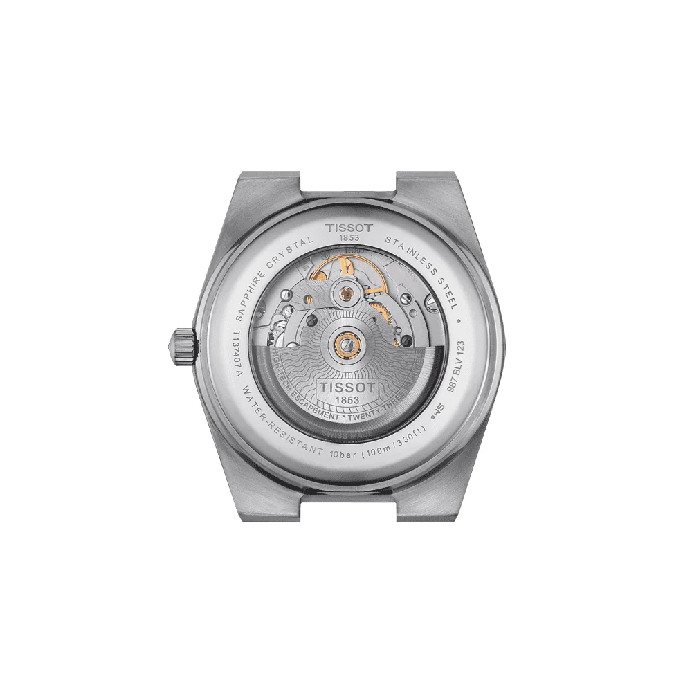 PRX 40mm Black Dial Steel Bracelet Automatic Watch - Image 5