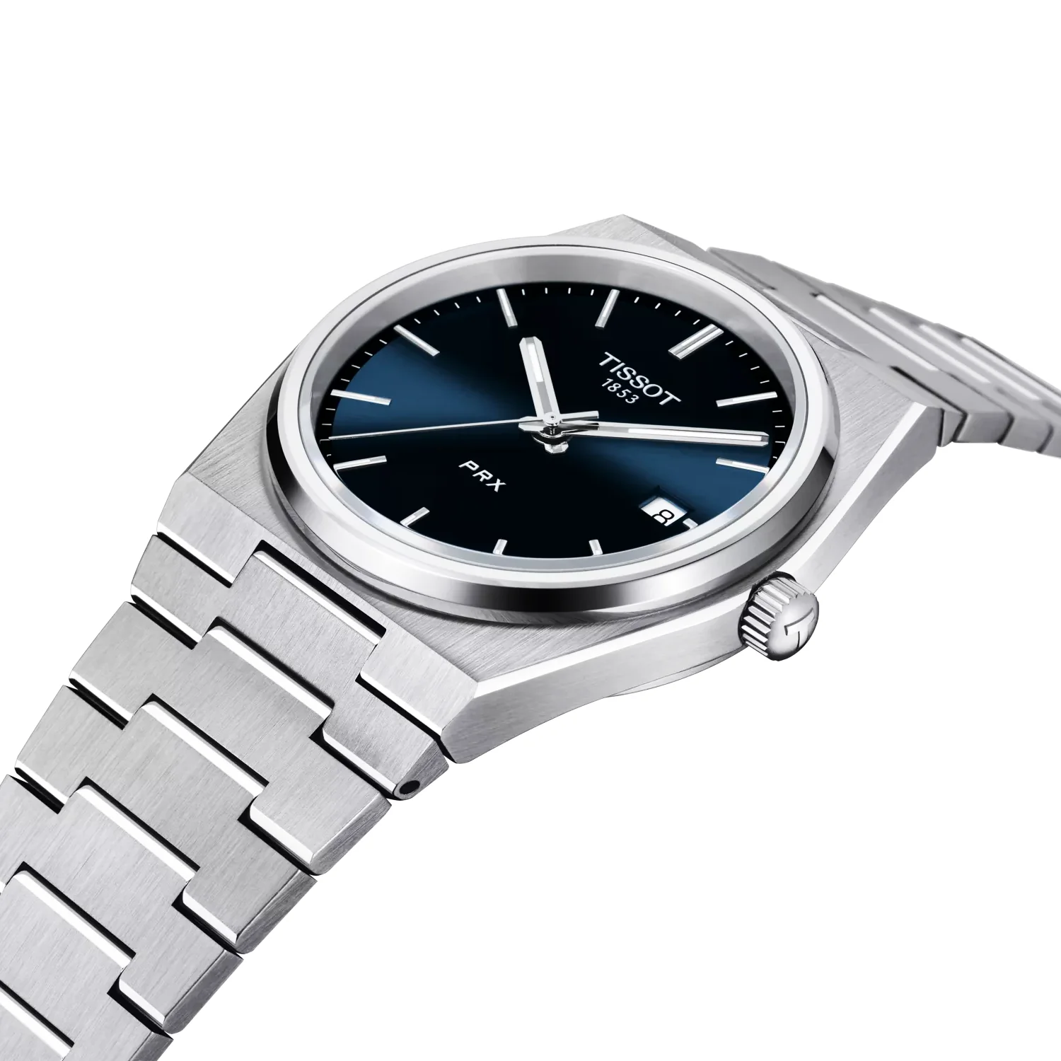PRX 40mm Blue Dial Steel Bracelet Mens Watch - Image 4