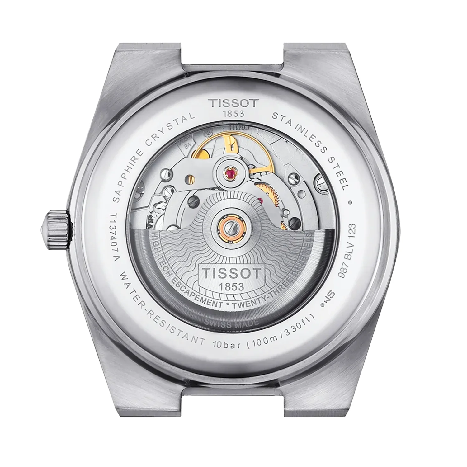 PRX 40mm Ice Blue Dial Steel Bracelet Automatic Mens Watch - Image 5