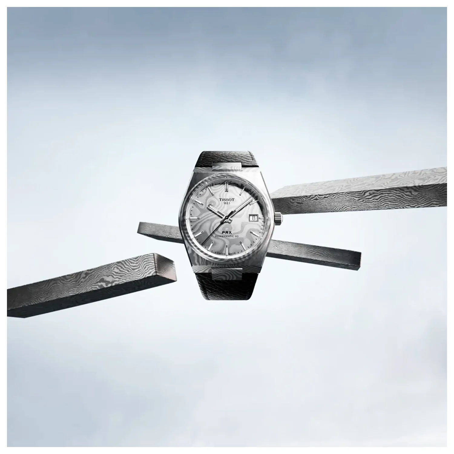PRX Damascus 38mm Automatic Mens Strap Watch - Image 3