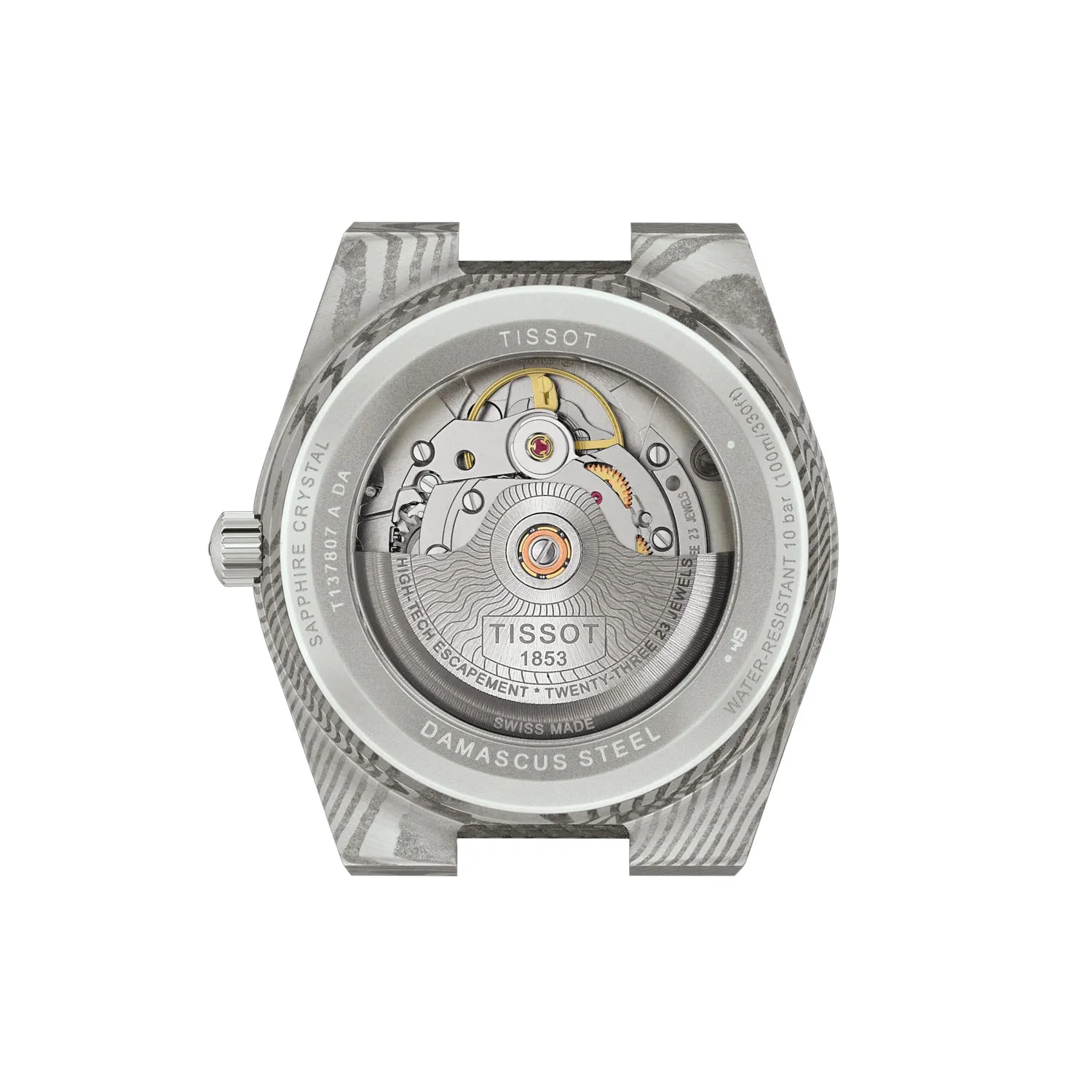 PRX Damascus 38mm Automatic Mens Strap Watch - Image 8