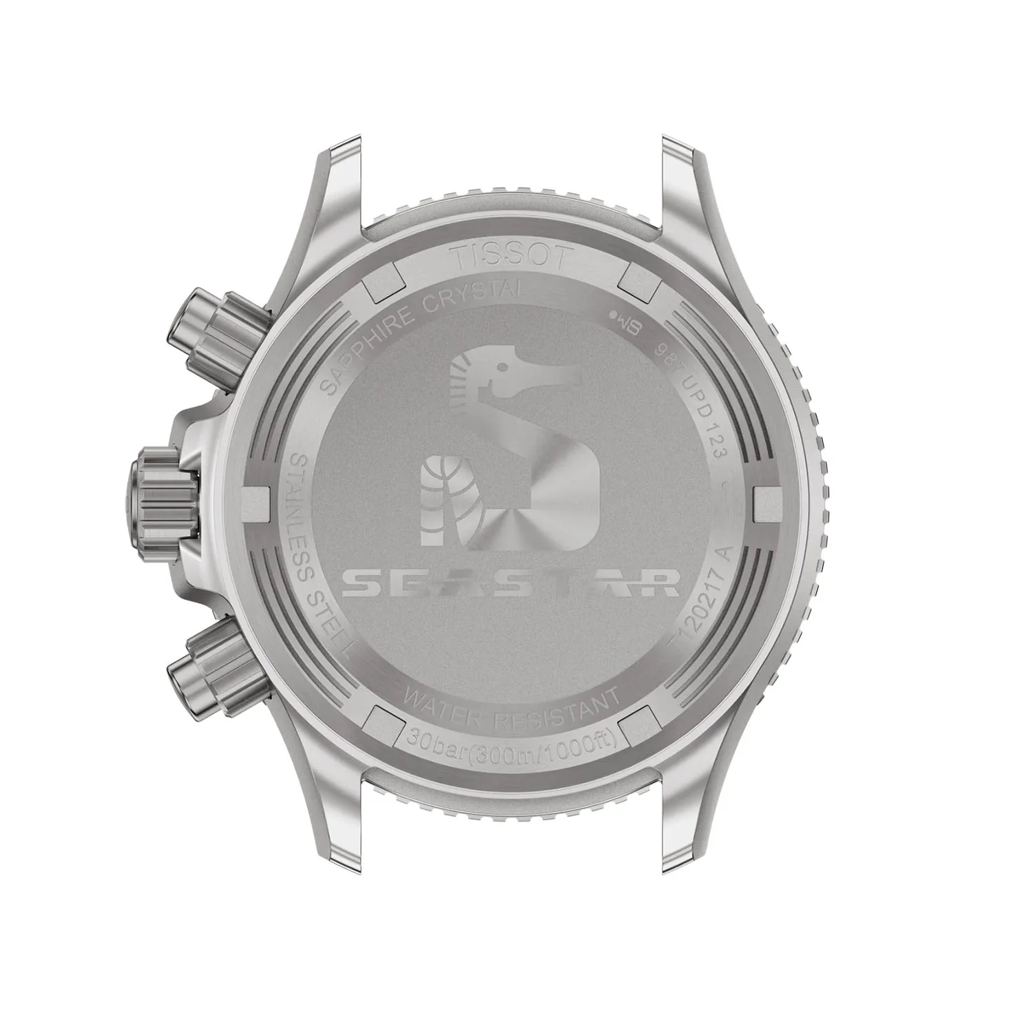 Seastar 1000 38mm Grey-Black Bracelet Chronograph Watch - Image 5