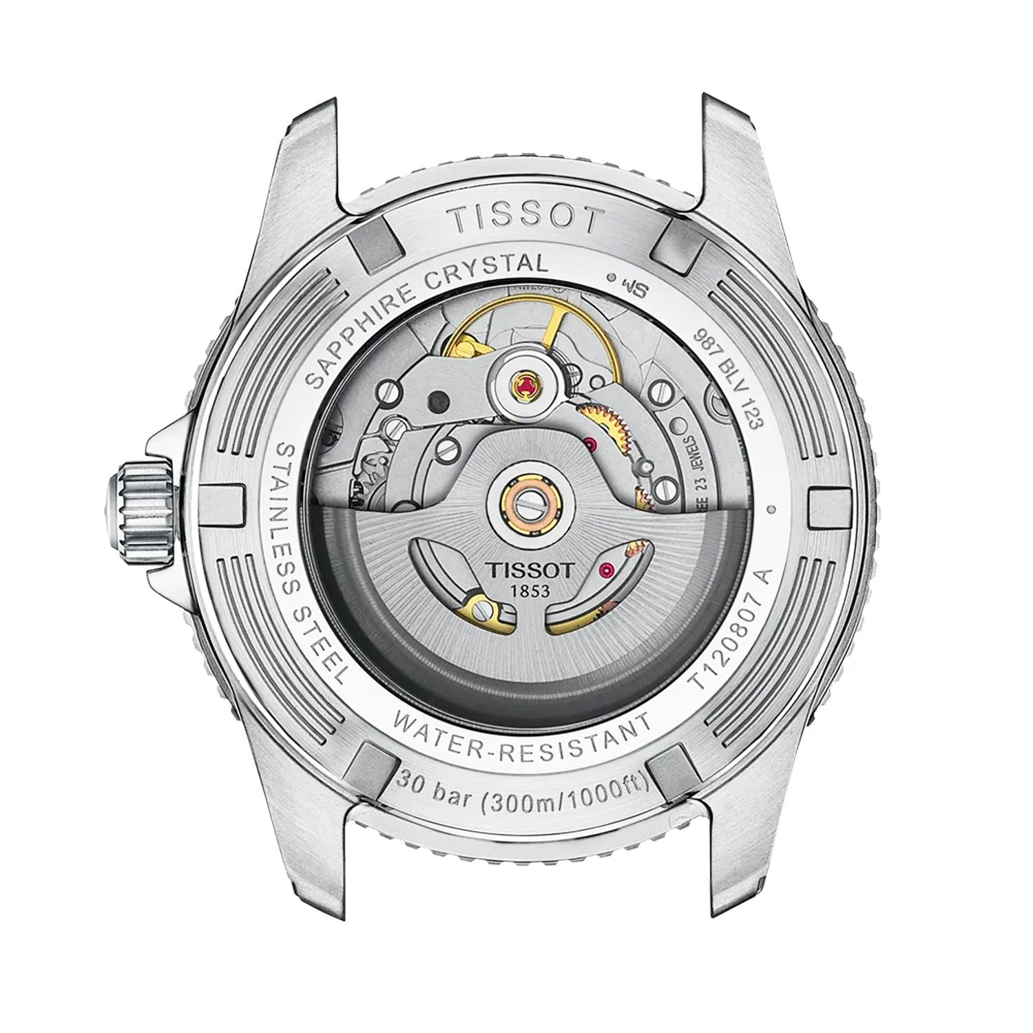 Seastar 1000 Grey Dial Steel Bracelet Automatic Watch - Image 5