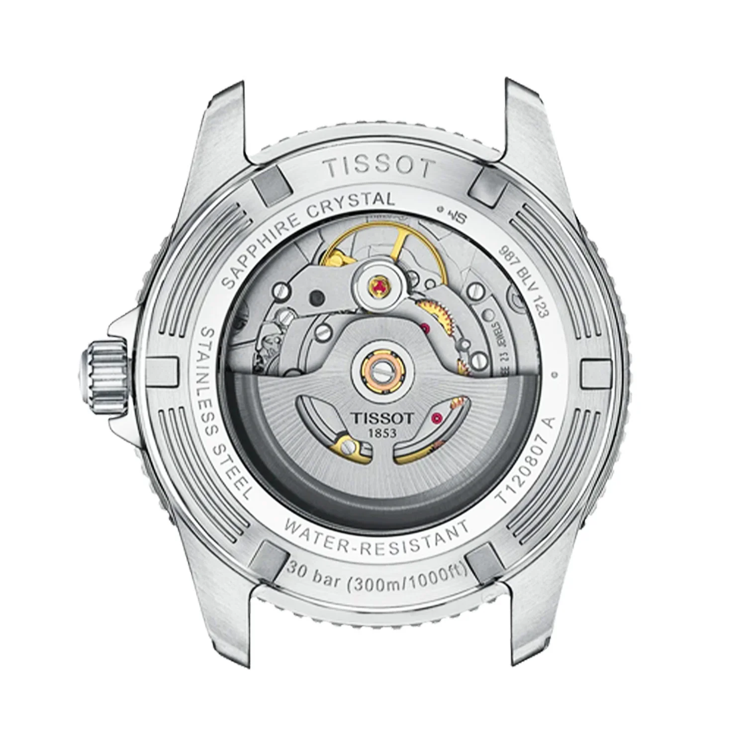 Seastar 1000 40mm Grey-Black Gradient Dial Two-Tone Bracelet Mens Automatic Watch - Image 5
