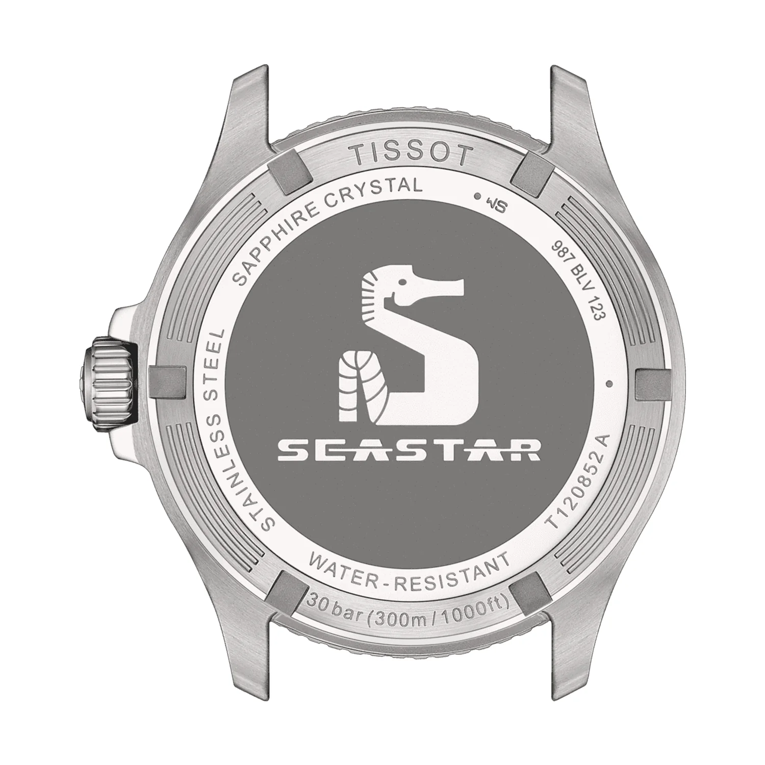 Seastar 1000 GMT 40mm Black & Green Bracelet Mens Watch - Image 7