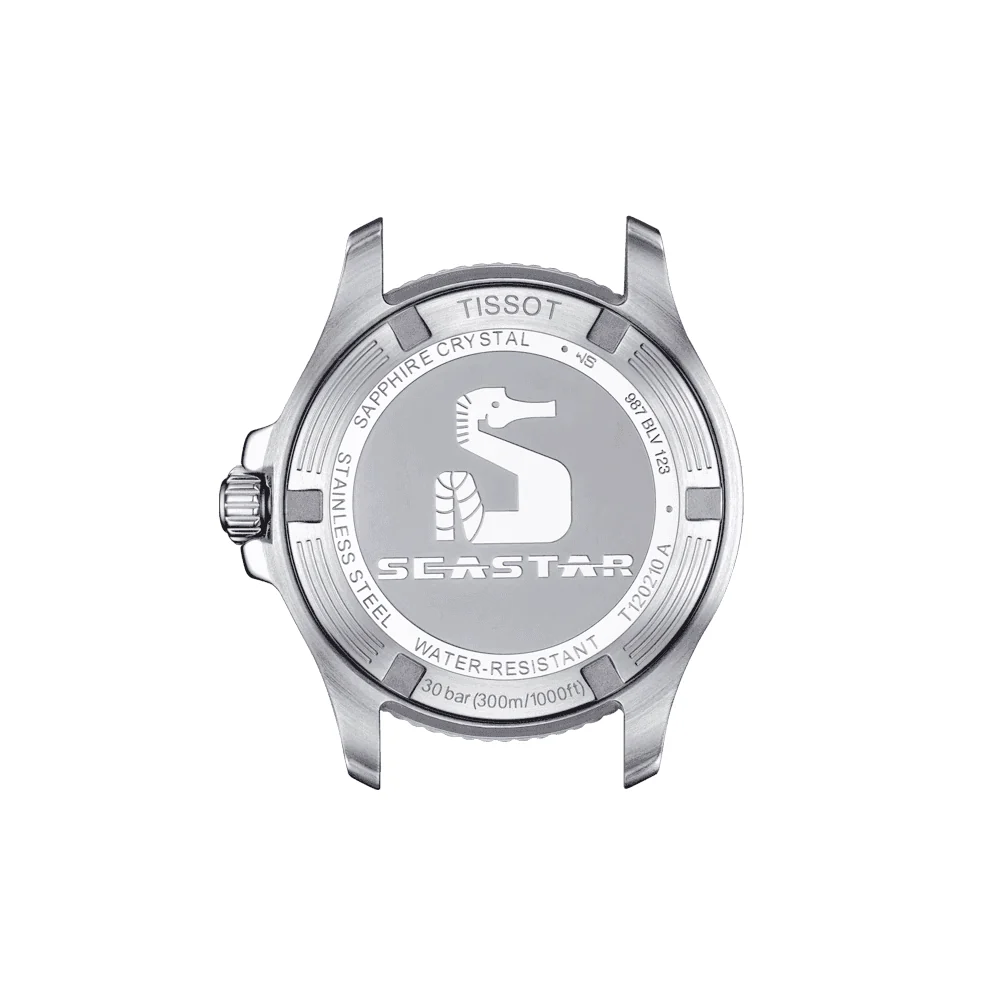 Seastar 36mm Blue Dial Steel Bracelet Watch - Image 5