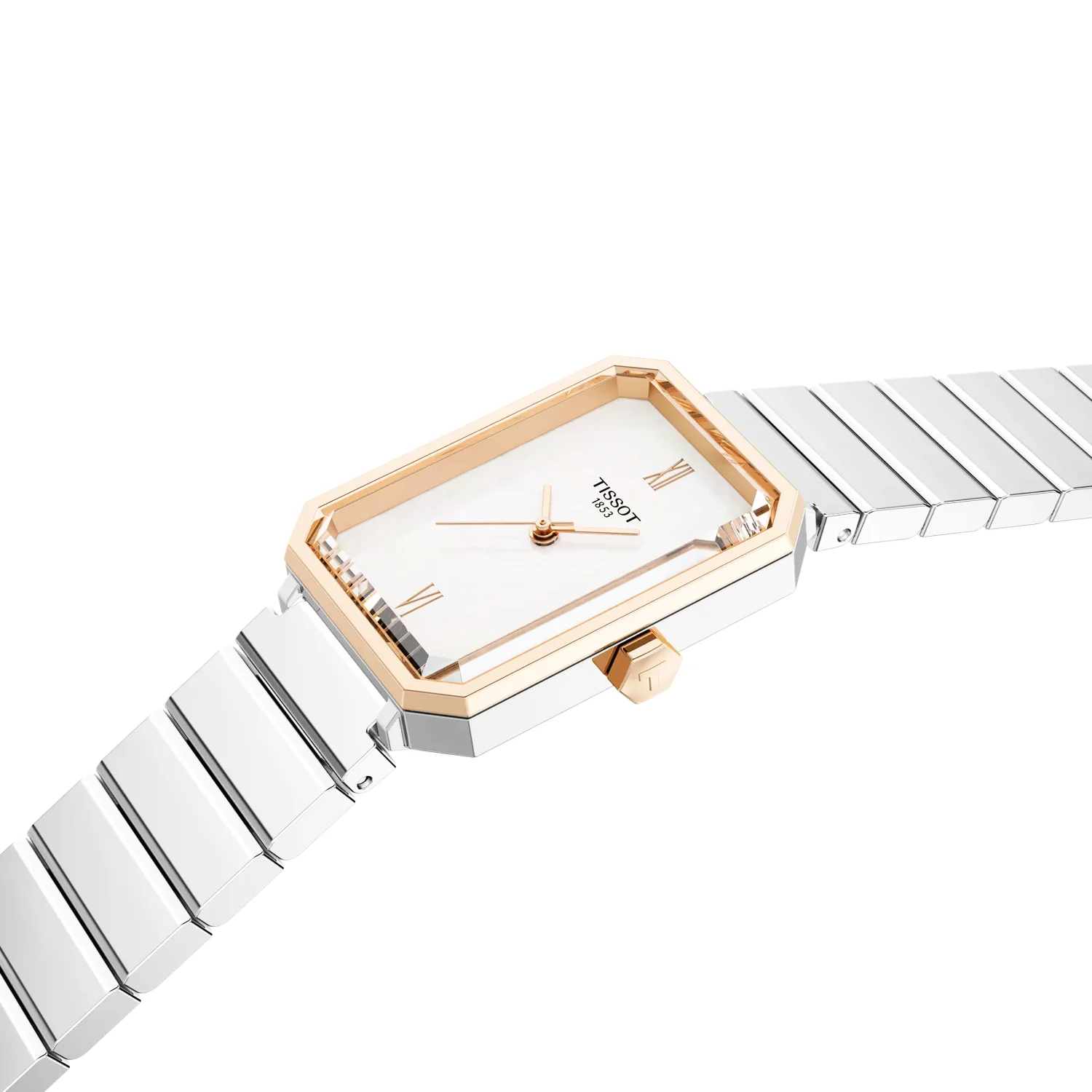SRV 30mm Mother of Pearl Dial Two-Tone Bracelet Ladies Watch - Image 2