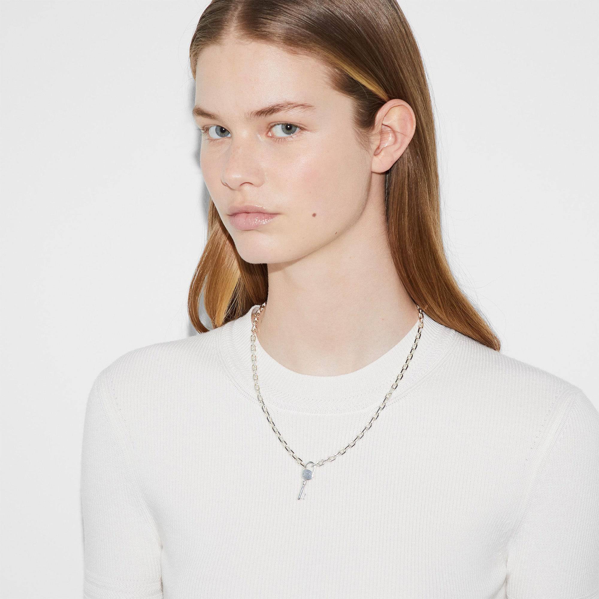 Trademark Sterling Silver Key Pendant - Image 2