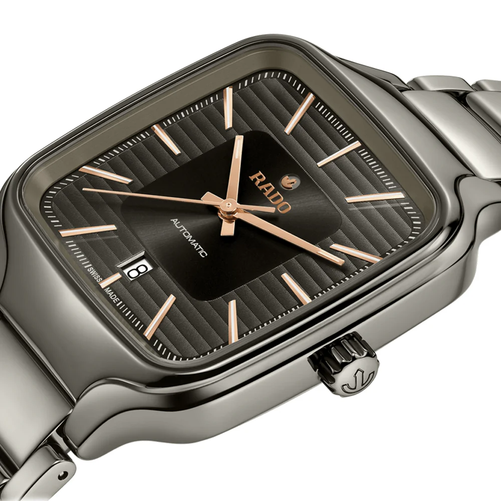 True Square 38mm Ceramic Automatic Bracelet Watch - Image 2