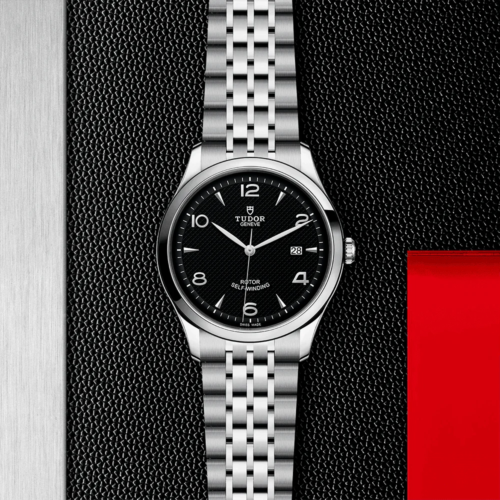 1926 41mm Black Arabic Dial Men's Automatic Bracelet Watch - Image 3