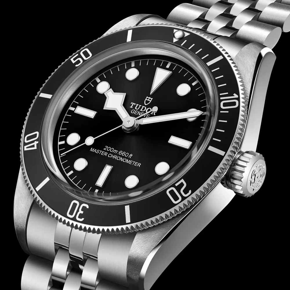 Black Bay 41mm Monochrome Black Dial & Bezel Five-Link Bracelet Watch - Image 4