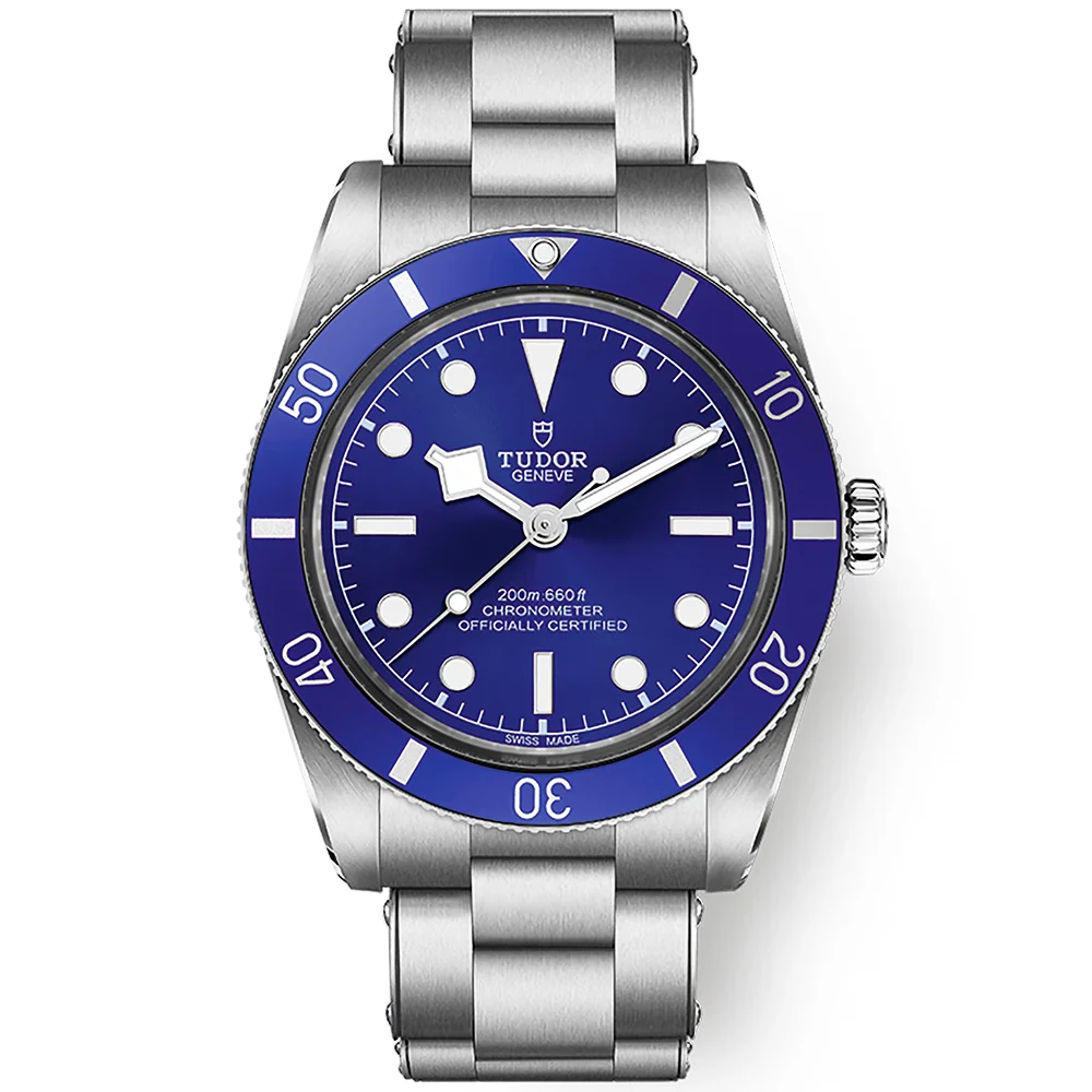 Black Bay 54 37mm Blue Dial & Bezel Automatic Bracelet Watch