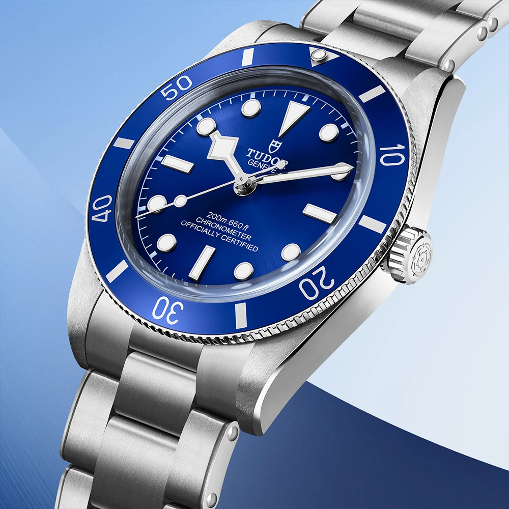 Black Bay 54 37mm Blue Dial & Bezel Automatic Bracelet Watch - Image 3