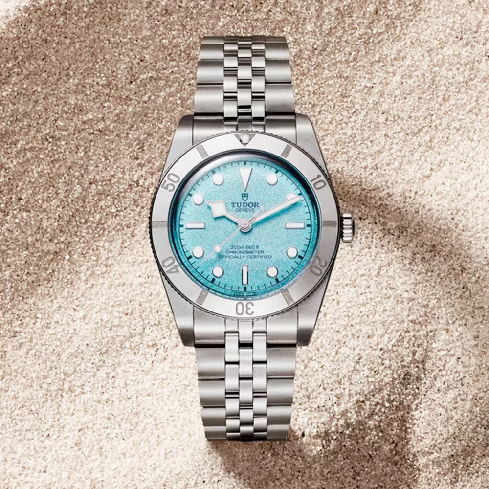 Black Bay 54 37mm Lagoon Blue Dial Five-Link Bracelet Watch - Image 8