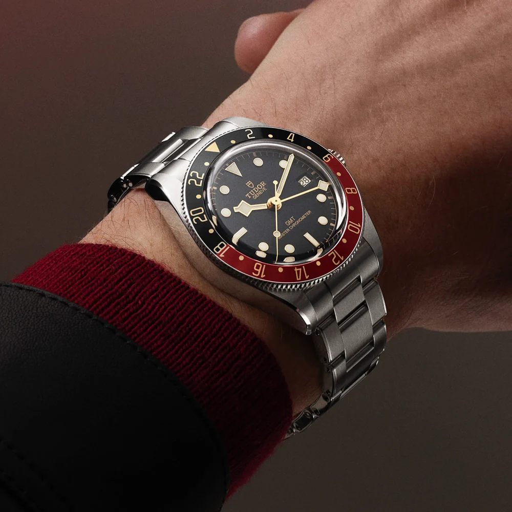 Black Bay 58 GMT 39mm Black/Red Bezel Automatic Bracelet Watch - Image 2