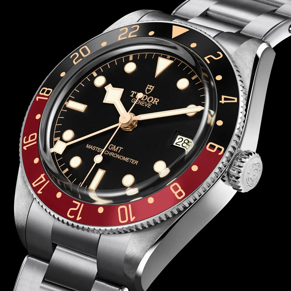 Black Bay 58 GMT 39mm Black/Red Bezel Automatic Bracelet Watch - Image 3