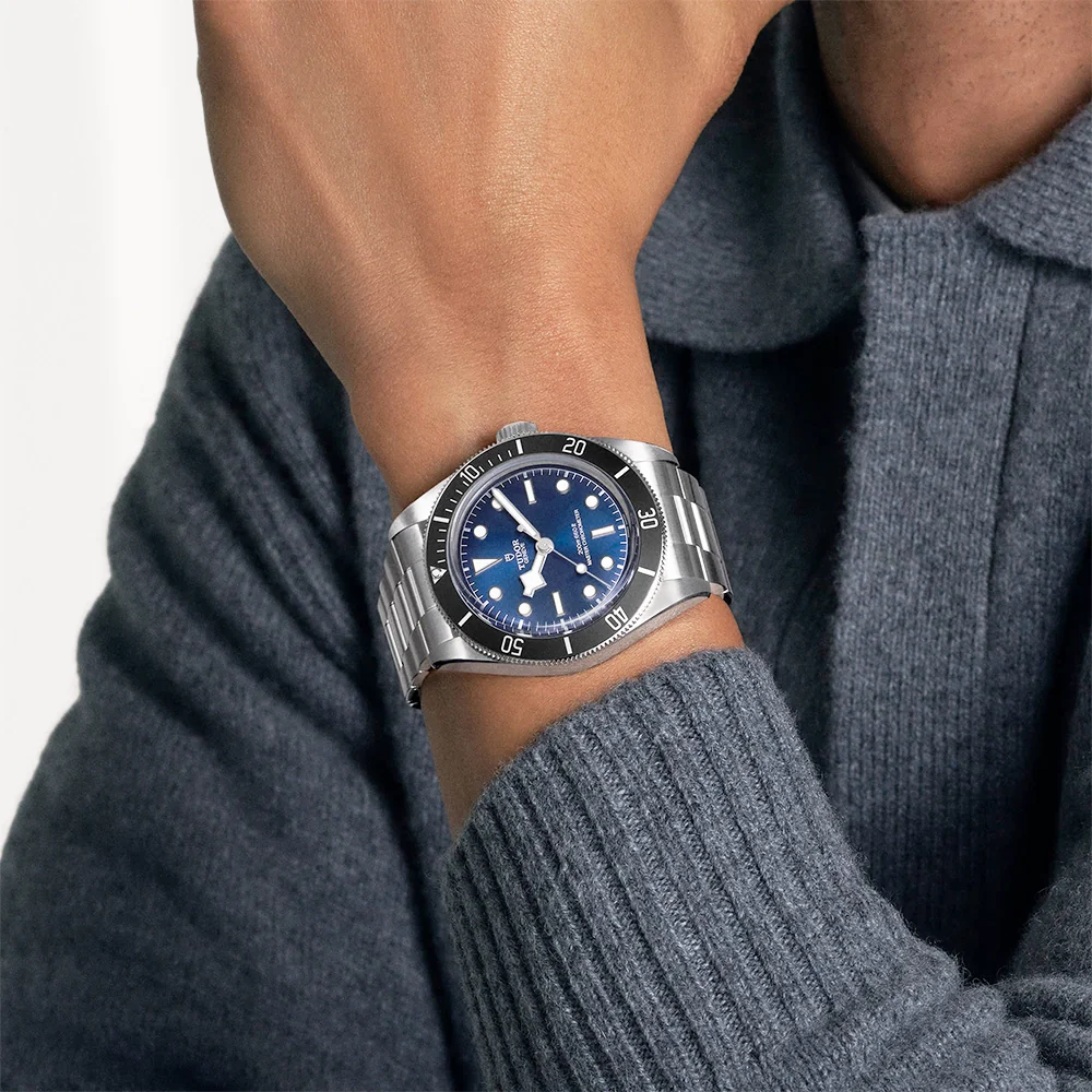Black Bay 68 43mm Blue Dial Mens Automatic Bracelet Watch - Image 2