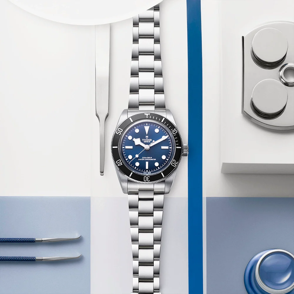 Black Bay 68 43mm Blue Dial Mens Automatic Bracelet Watch - Image 3