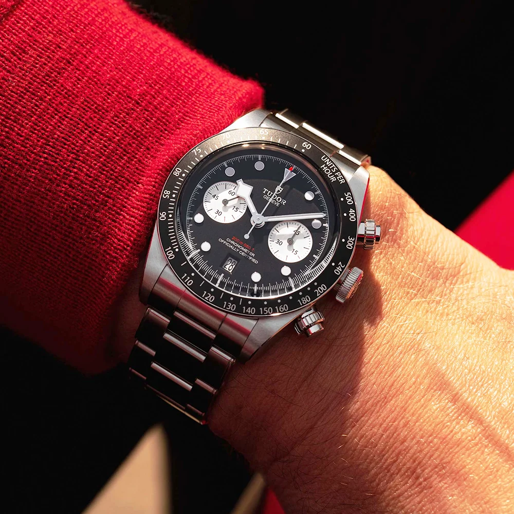 Black Bay Chrono 41mm Black/Silver Dial Mens Automatic Watch - Image 2