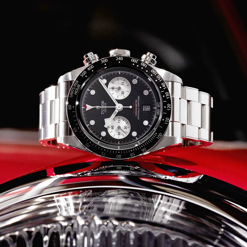 Black Bay Chrono 41mm Black/Silver Dial Mens Automatic Watch - Image 3