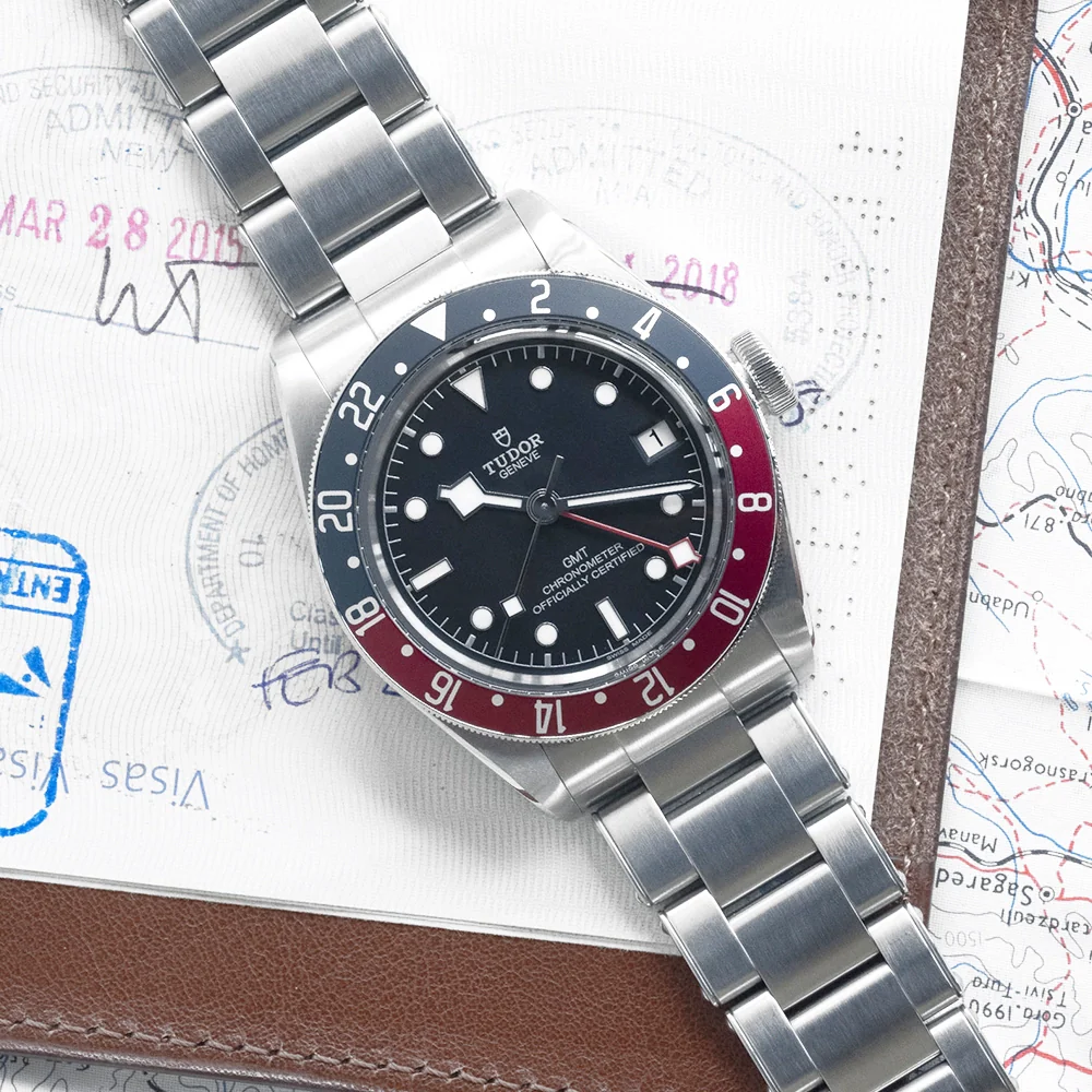 Black Bay GMT 41mm Black Dial Automatic Mens Bracelet Watch - Image 2