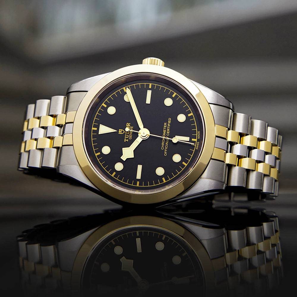 Black Bay One S&G 39mm Black Dial Men's Automatic Bracelet Watch - Image 2