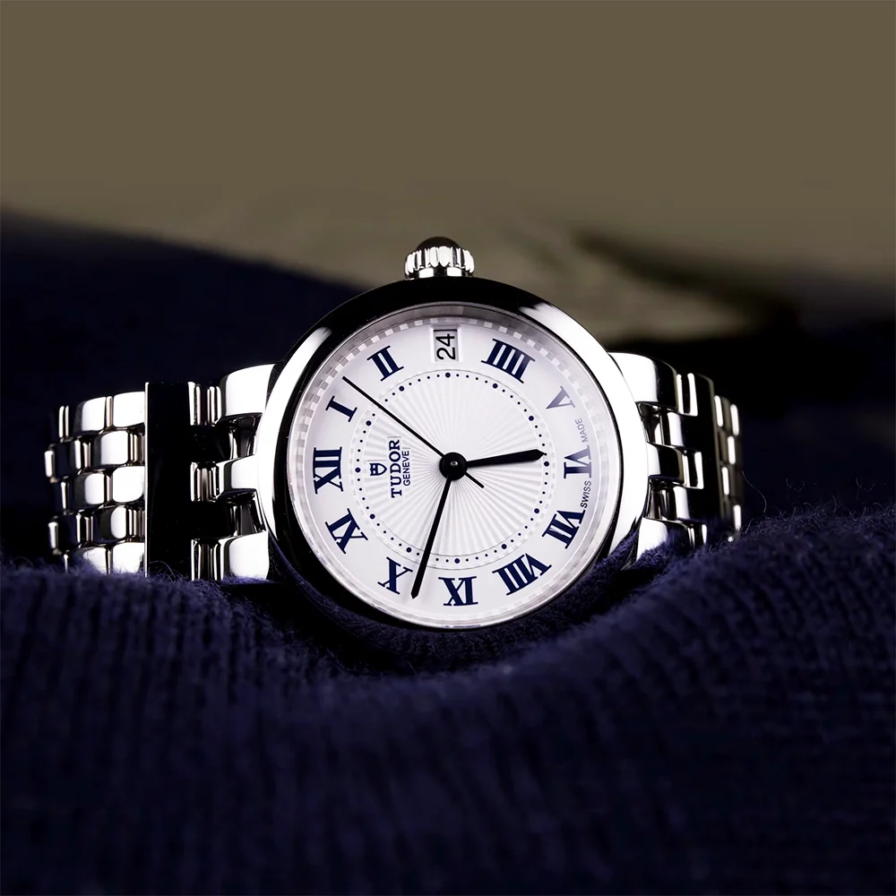 Clair de Rose 26mm Opaline Silver Dial Ladies Bracelet Watch - Image 2