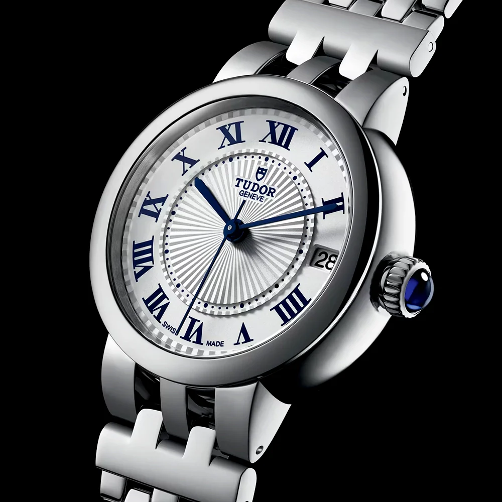 Clair de Rose 34mm Opaline Silver Dial Ladies Bracelet Watch - Image 3