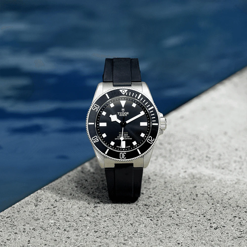 Pelagos 39mm Black Sunray Dial & Ceramic Bezel Titanium Automatic Watch - Image 5