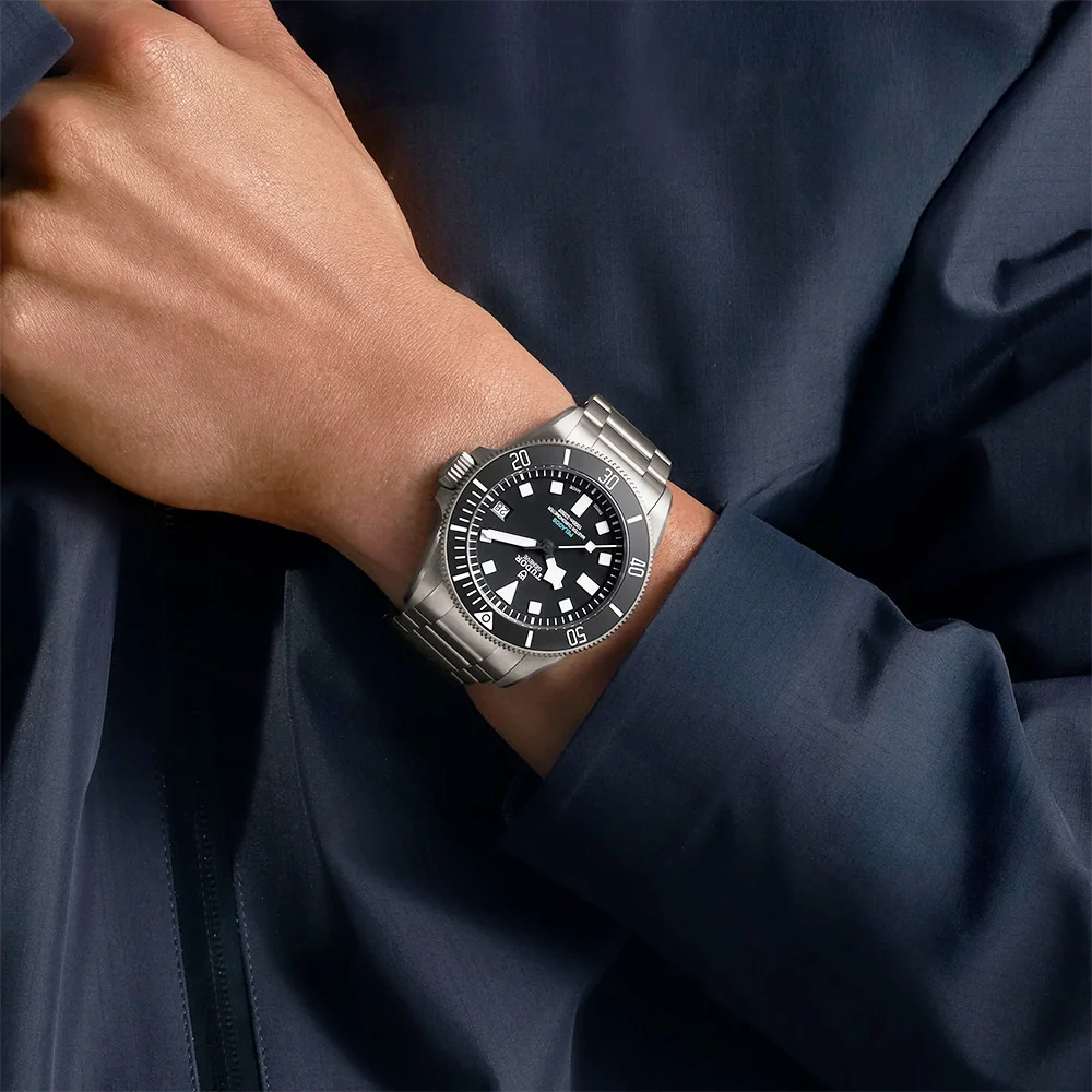 Pelagos Ultra 43mm Titanium Black Dial Mens Automatic Watch - Image 2