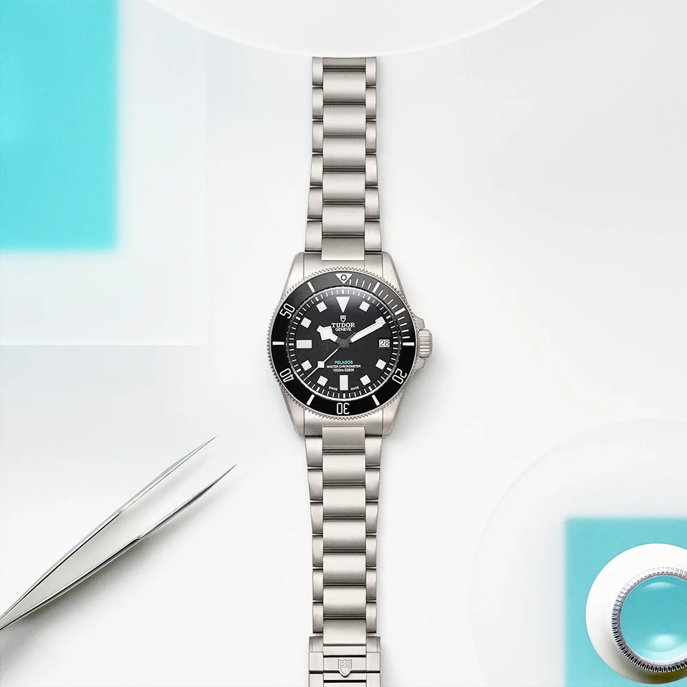 Pelagos Ultra 43mm Titanium Black Dial Mens Automatic Watch - Image 6