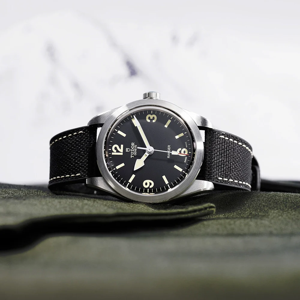 Ranger 39mm Steel Automatic Men's Strap Watch - Image 2