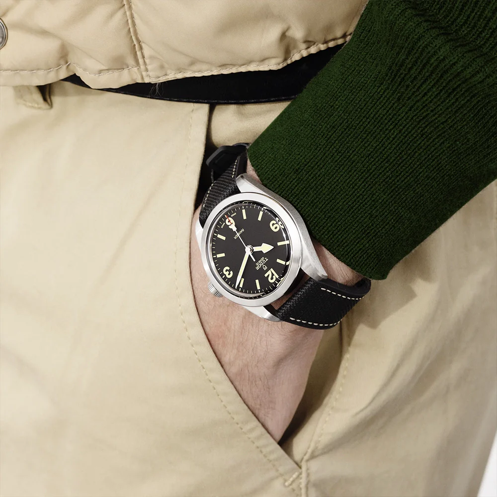 Ranger 39mm Steel Automatic Men's Strap Watch - Image 3