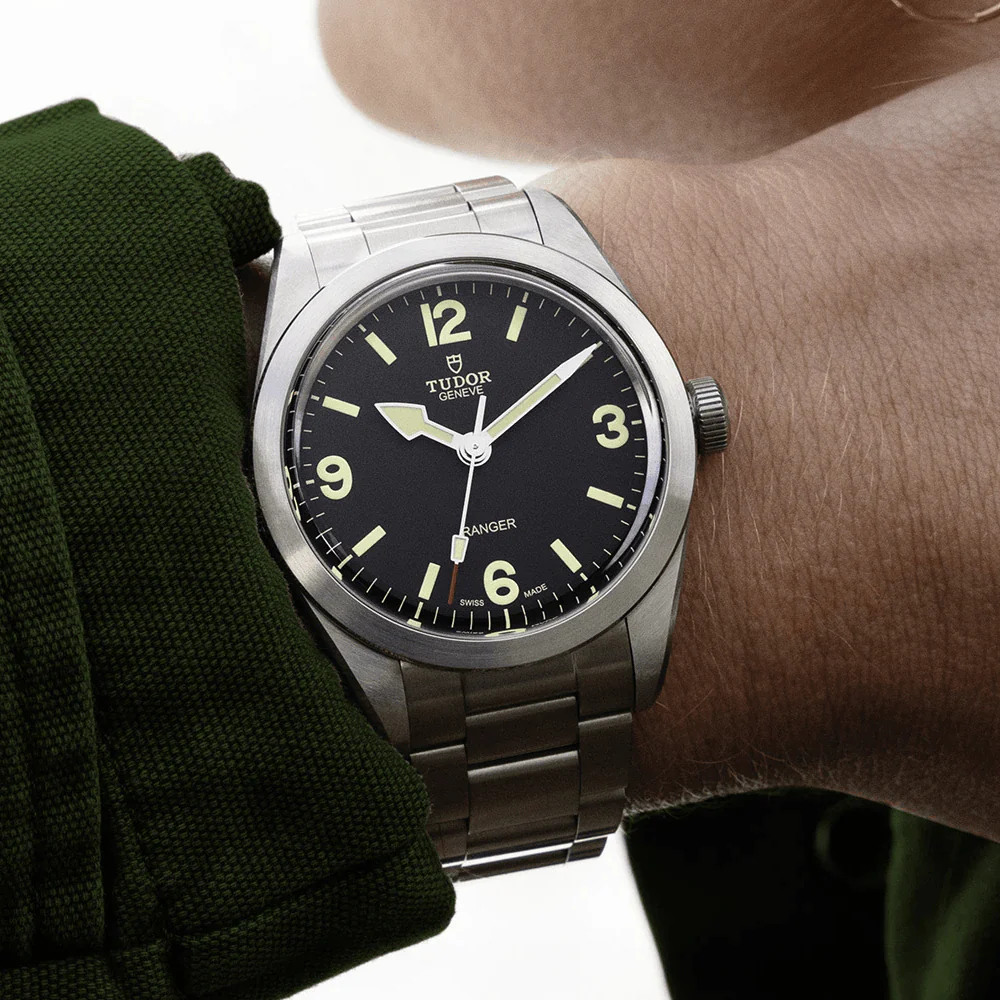 Ranger 39mm Steel Automatic Men's Bracelet Watch - Image 2