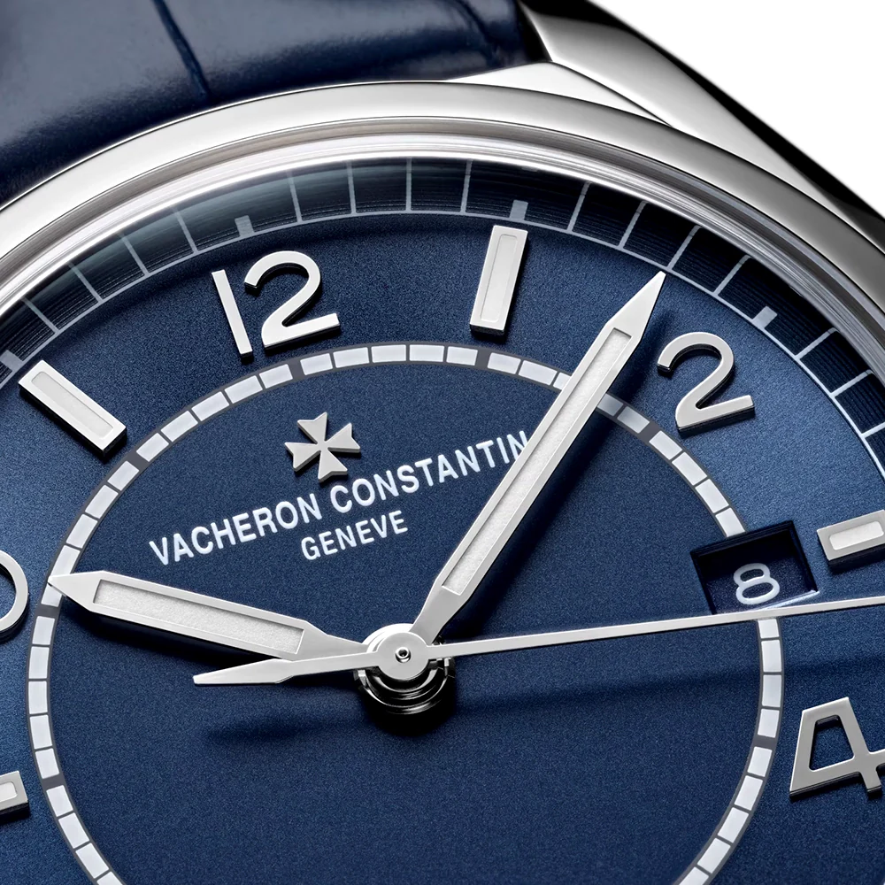 Fiftysix Self-Winding 40mm Petrol Blue Dial Mens Strap Watch - Image 3
