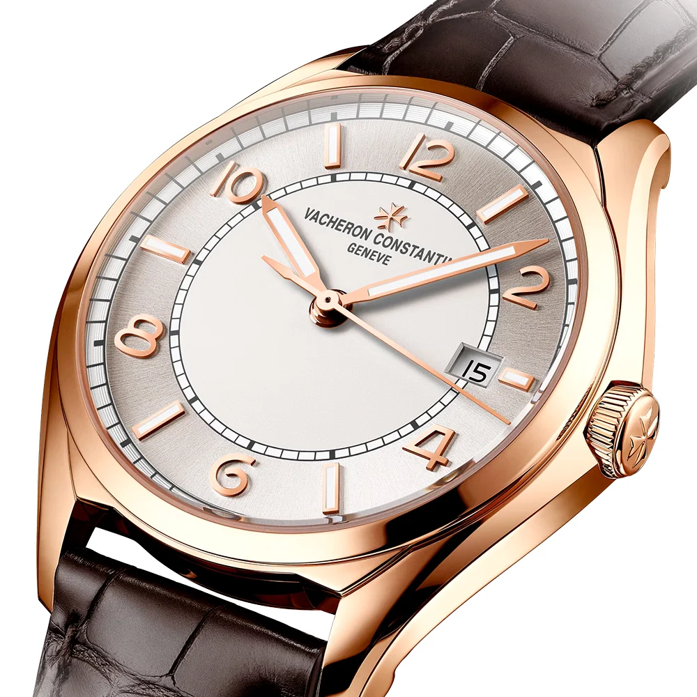 Fiftysix Self-Winding 40mm 18ct Pink Gold Men's Strap Watch - Image 7