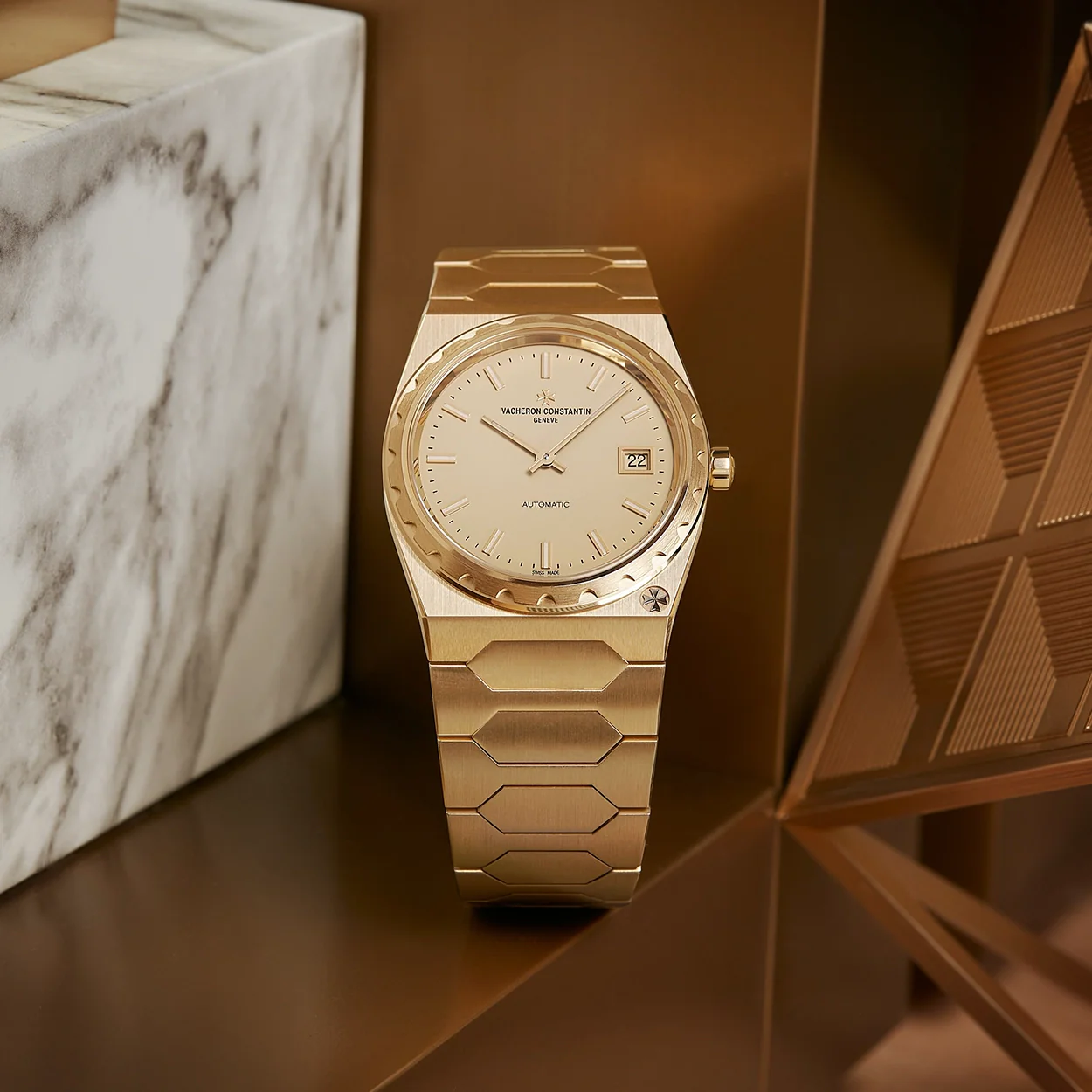 Historiques 222 37mm 18ct Yellow Gold Mens Automatic Watch - Image 3