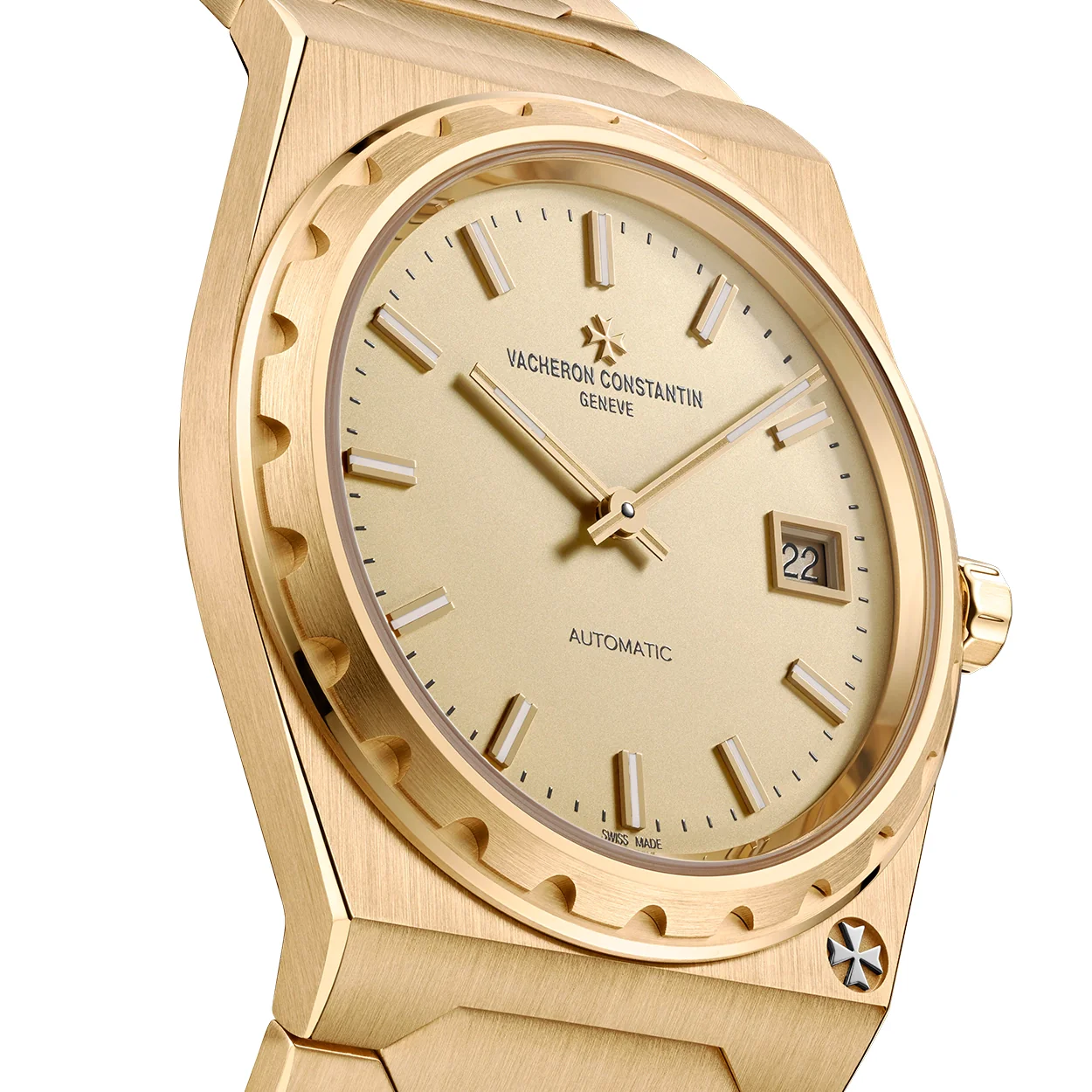 Historiques 222 37mm 18ct Yellow Gold Mens Automatic Watch - Image 7