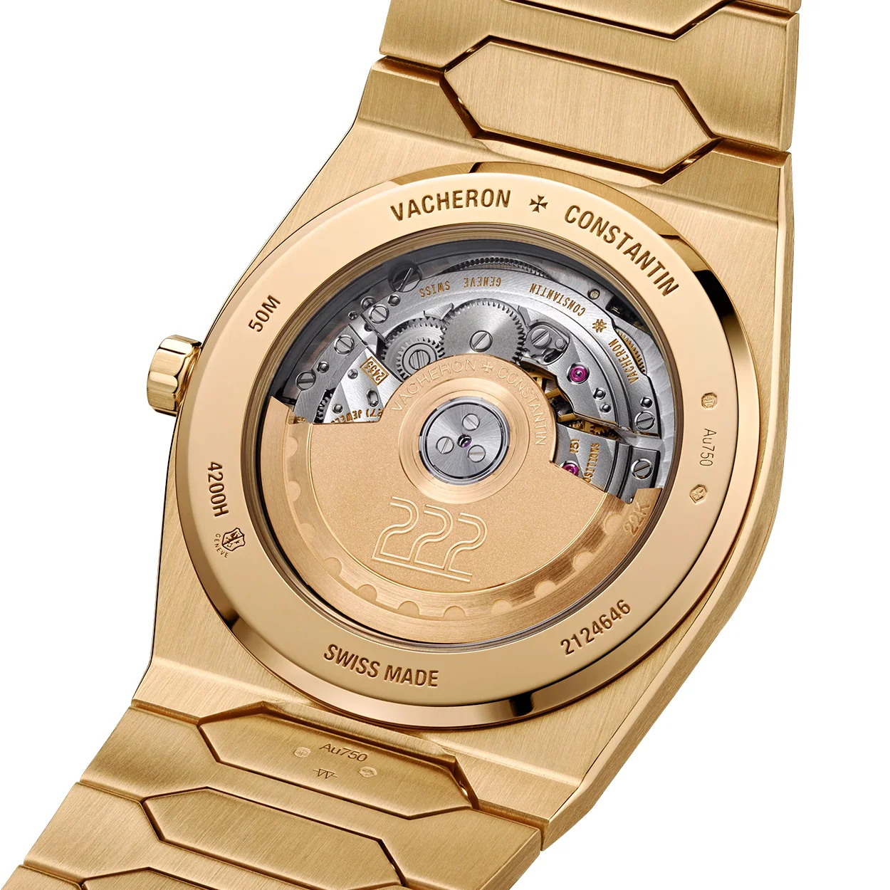 Historiques 222 37mm 18ct Yellow Gold Mens Automatic Watch - Image 8